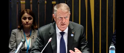 VIDEO | Klaus Iohannis: „Rusia este o ameninţare MAJORĂ la adresa sistemului nostru democratic”