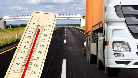 COD ROȘU de CANICULĂ. Duminică, RESTRICȚII de circulație pentru vehiculele de mare tonaj în sud-est. Care sunt excepțiile