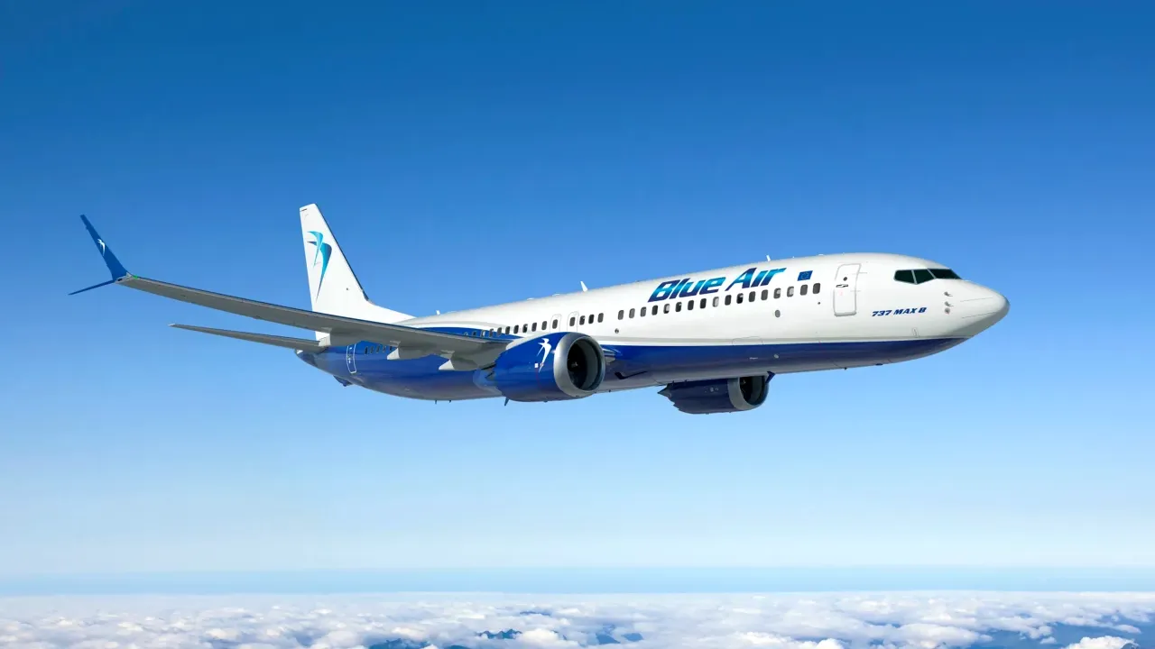 Statul român, acţionar majoritar al Blue Air. Autoritatea pentru Administrarea Activelor Statului a preluat 75% din acţiuni