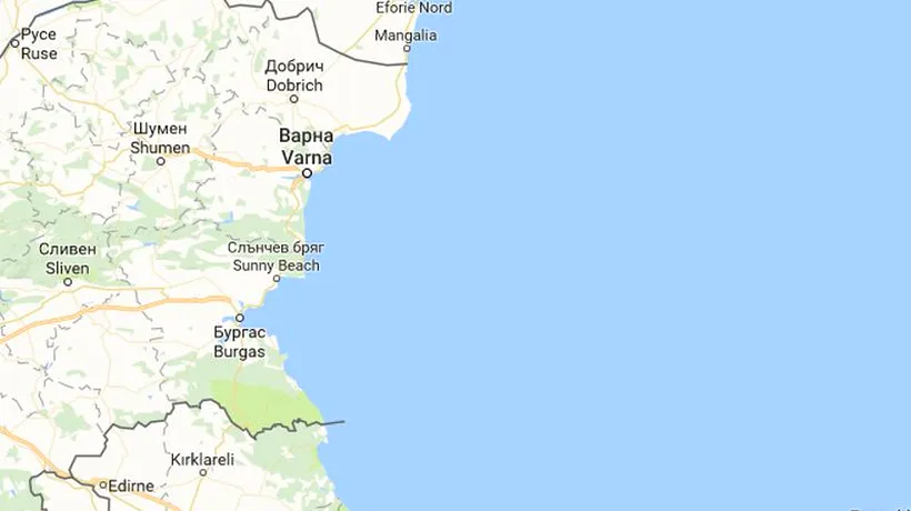 Cutremur de 5,3 grade în Marea Neagră
