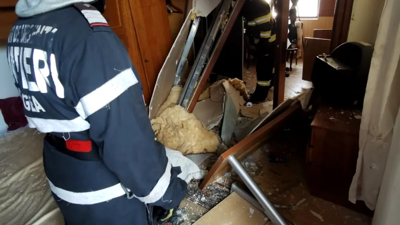 CONSTANȚA. Trei bărbați au fost răniți în urma unei explozii - FOTO