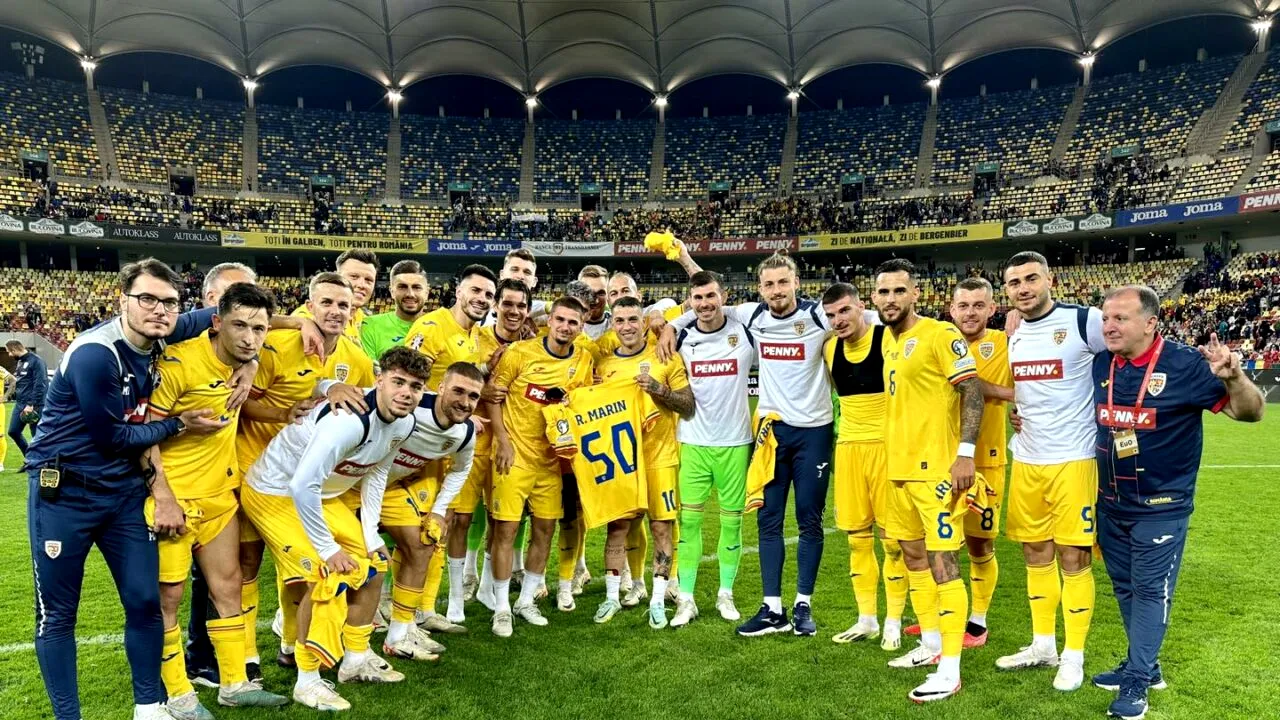 România s-a DISTRAT cu Andorra în fața a 20.000 de copii în tribune! Tricolorii, pe locul 1 al grupei