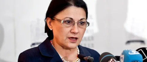 REZULTATE EVALUARE NAȚIONALĂ 2012. Ecaterina Andronescu, despre elevii care au picat EXAMENUL DE EVALUARE NAȚIONALĂ în 2012 și 2011