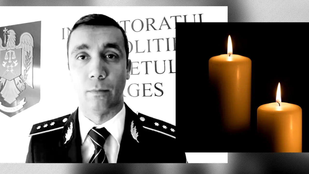 Comisarul Mădălin Zamfir, purtătorul de cuvânt al Poliţiei Argeş, s-a stins din viață