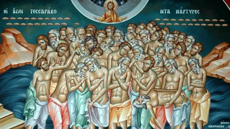 10 iulie, SĂRBĂTOARE importantă în calendarul ortodox: sfinţii 45 de Mucenici din Nicopolea Armeniei