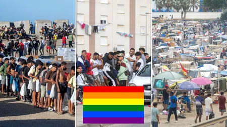 Schimbare de strategie la Ceuta: 70% din migranții rămași în exclavă ar invoca persecuția din cauza orientării lor sexuale pentru a rămâne în Spania. În Maroc, homosexualitatea este pedepsită prin lege. Cum au reacționat autoritățile de la Madrid