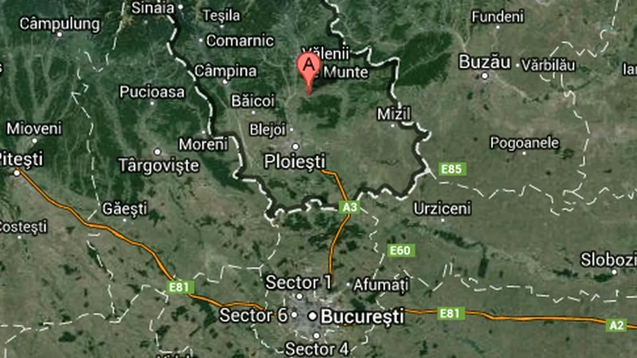 Cutremur în Prahova, în această noapte