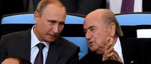 Vladimir Putin se va întâlni cu președintele FIFA, Joseph Blatter