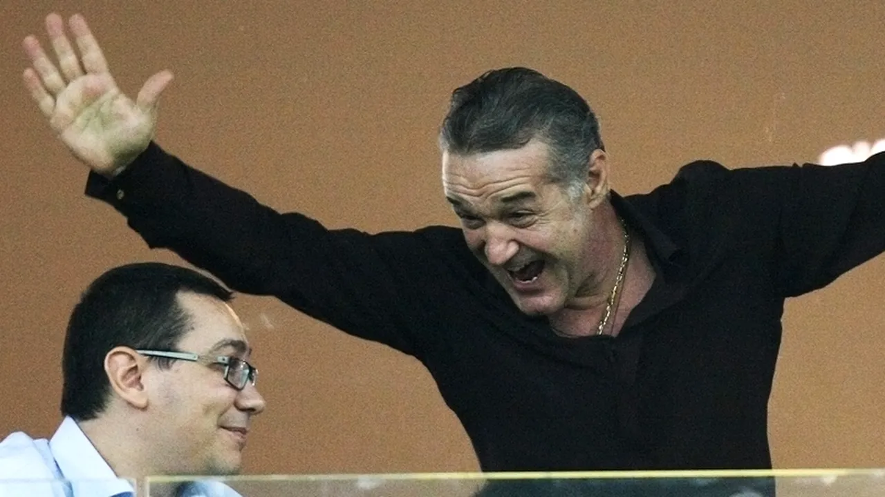 Ponta explică simpatia manifestată pentru Gigi Becali înainte de pronunțarea sentinței