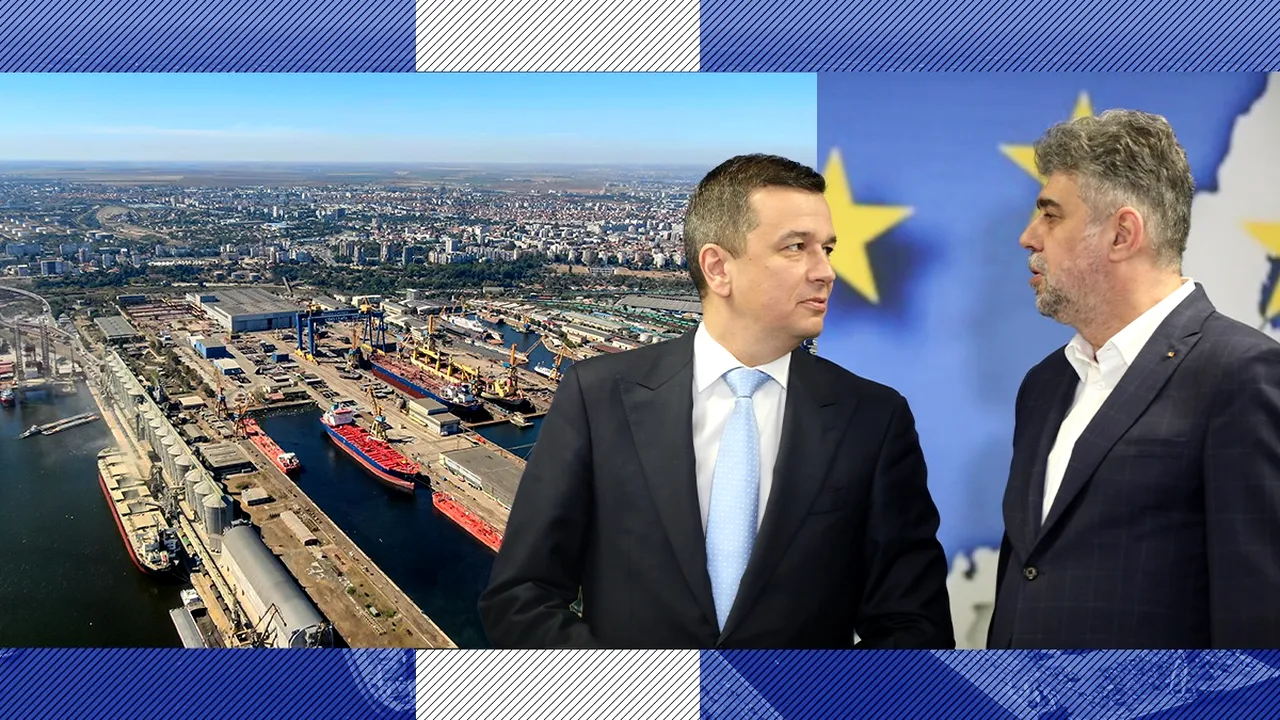 Marcel Ciolacu: Noul terminal RO-RO din Portul Constanța va avea un rol în reconstruirea UCRAINEI / Sorin Grindeanu: Va fi inaugurat pe 15 mai