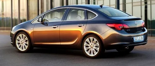 Opel Astra sedan - imagini și informații oficiale 
