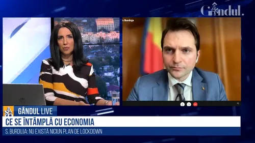 GÂNDUL LIVE. Sebastian Burduja: Nu există niciun plan pentru un lockdown național! Este un fake news. Vor să nu mai facem alegeri