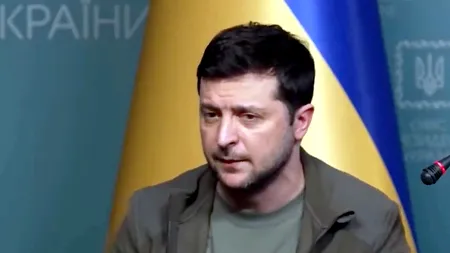 Volodimir Zelenski neagă că ar fi fugit din Ucraina. Mesajul liderului de la Kiev | VIDEO