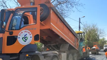 (P) Infrastructură S5 S.A. intervine pe strada Ghidigeni, un tronson cu trafic intens