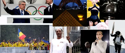 Imagini exclusive de la PARIS. Delegația olimpică a României a defilat pe Sena la ceremonia de deschidere a Jocurilor Olimpice
