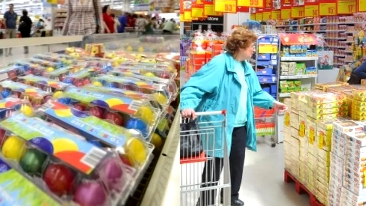 CÂT AU CHELTUIT ROMÂNII de Paște pe ouă, vin și cozonaci