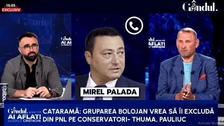 Avertismentul lui Viorel Cataramă: Bolojan vrea să îi excludă din PNL pe conservatori, pe toți care se opun politicii neomarxiste