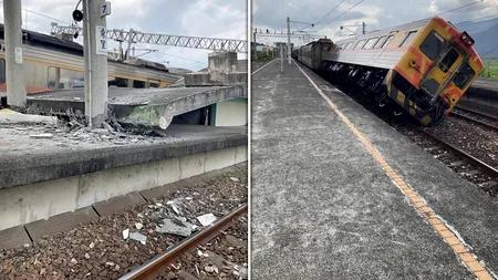 Taiwan: Cel puțin o clădire s-a prăbușit în urma unui cutremur puternic. Ce magnitudine a avut seismul | VIDEO