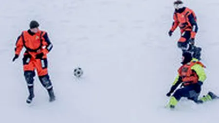 Cel mai original teren de fotbal, „inaugurat