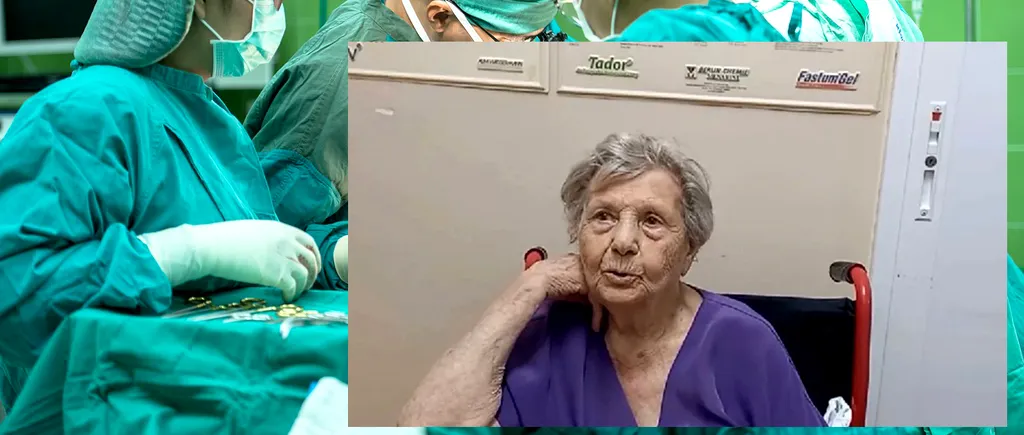 Ireal ce au găsit medicii din GALAȚI în corpul unei paciente de 100 de ani. Gica Butunoi suferise un accident casnic