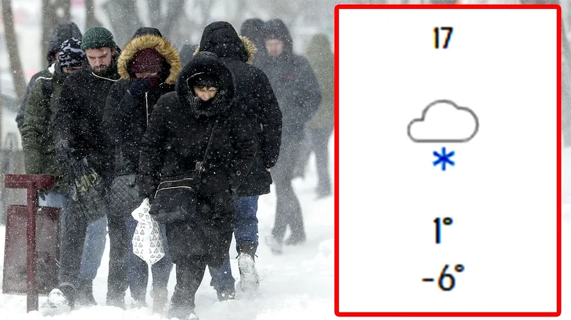 Data exactă când vine IARNA în București, potrivit meteorologilor Accuweather