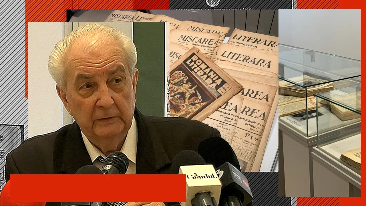 VIDEO | Ziarele și revistele în care scriau Eminescu, Caragiale, Slavici, Arghezi, dar și primul ziar românesc, din 1790, expuse la Biblioteca Academiei Române. ”Este un tezaur care trebuie pus la dispoziția generației tinere”