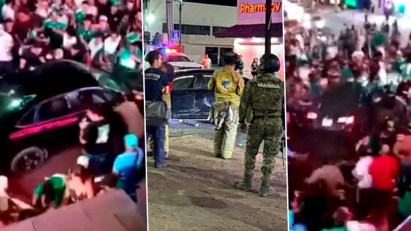 Incident la Cupa Mondială din Mexic. O persoană a intrat cu mașina în plin într-o mulțime de suporteri care celebrau victoria echipei naționale