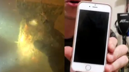 Un scafandru a găsit un iPhone pierdut acum un an. Proprietara a fost emoționată până la lacrimi când a recitit un mesaj - VIDEO