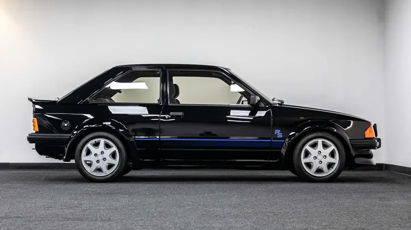 Autoturismul Ford Escort RS Turbo, condus de Prințesa Diana între 1985 și 1988, va fi scos la licitație