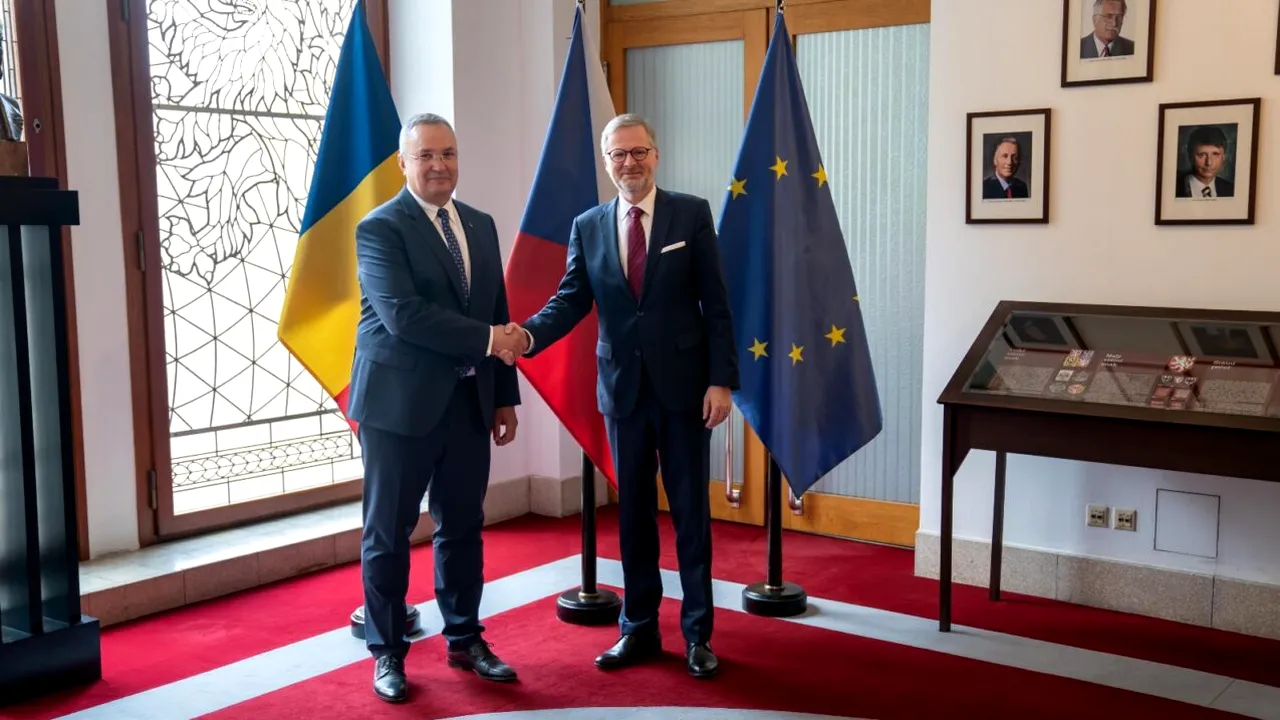Nicolae Ciucă, discuții cu premierul Republicii Cehe / „Țările noastre vor da pe 9 iunie TESTUL alegerilor europarlamentare”