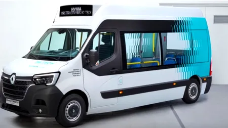 Renault se așteaptă la primele vânzări de microbuze și furgonete pe bază de hidrogen în Germania și Olanda