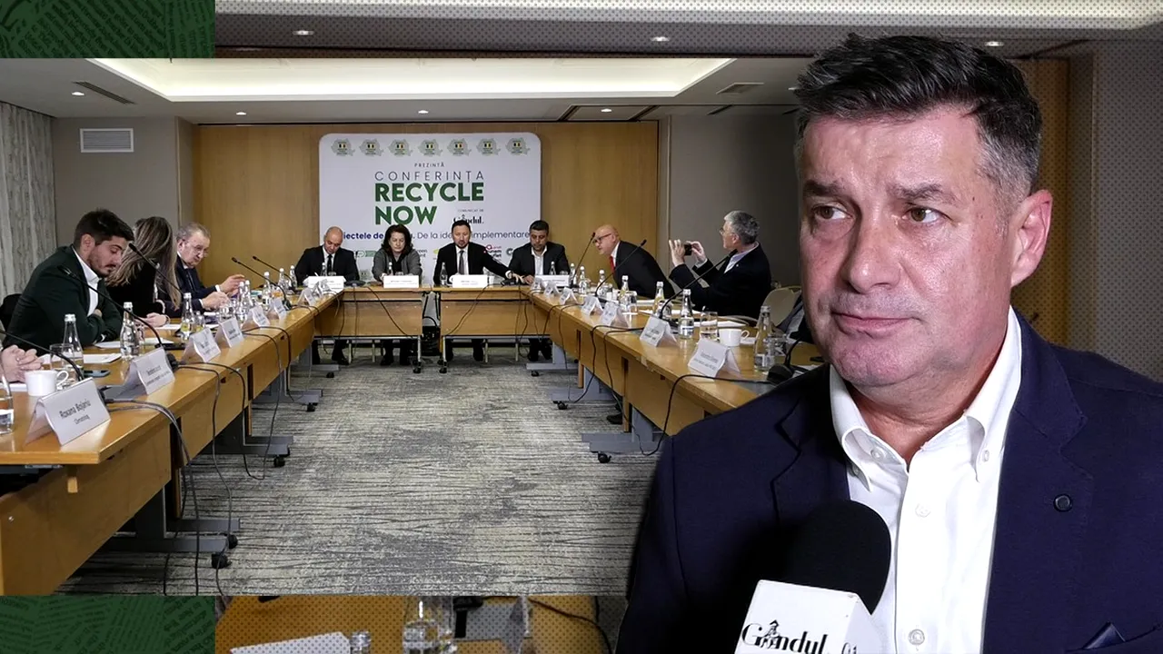 Geanin Șerban, OIREP Ambalaje, la Gândul Recycle Now: