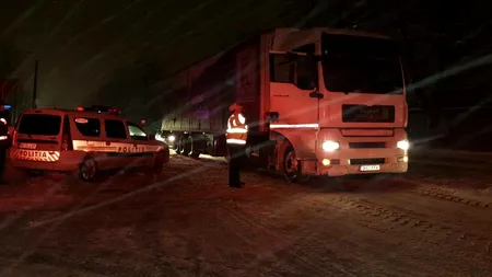 O importantă vamă din România, închisă din cauza zăpezii