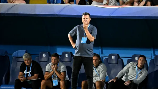 U Cluj a învins-o în zece oameni pe Farul, Ianis Zicu acuză ARBITRAJUL: „O manieră ciudată. I-a ajutat să ajungă în prelungiri”