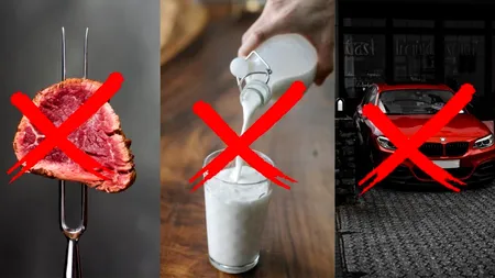 Cele 16 orașe din România care vor să ELIMINE carnea, lactatele și mașinile