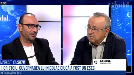 VIDEO | Ion Cristoiu, despre cele șase luni de guvernare în coaliție: „A fost un eșec. S-au adunat degeaba, n-au făcut nimic. USR-ul este victima lui Cioloș, care dimineața ia o hotărâre mare și seara uită de ea”
