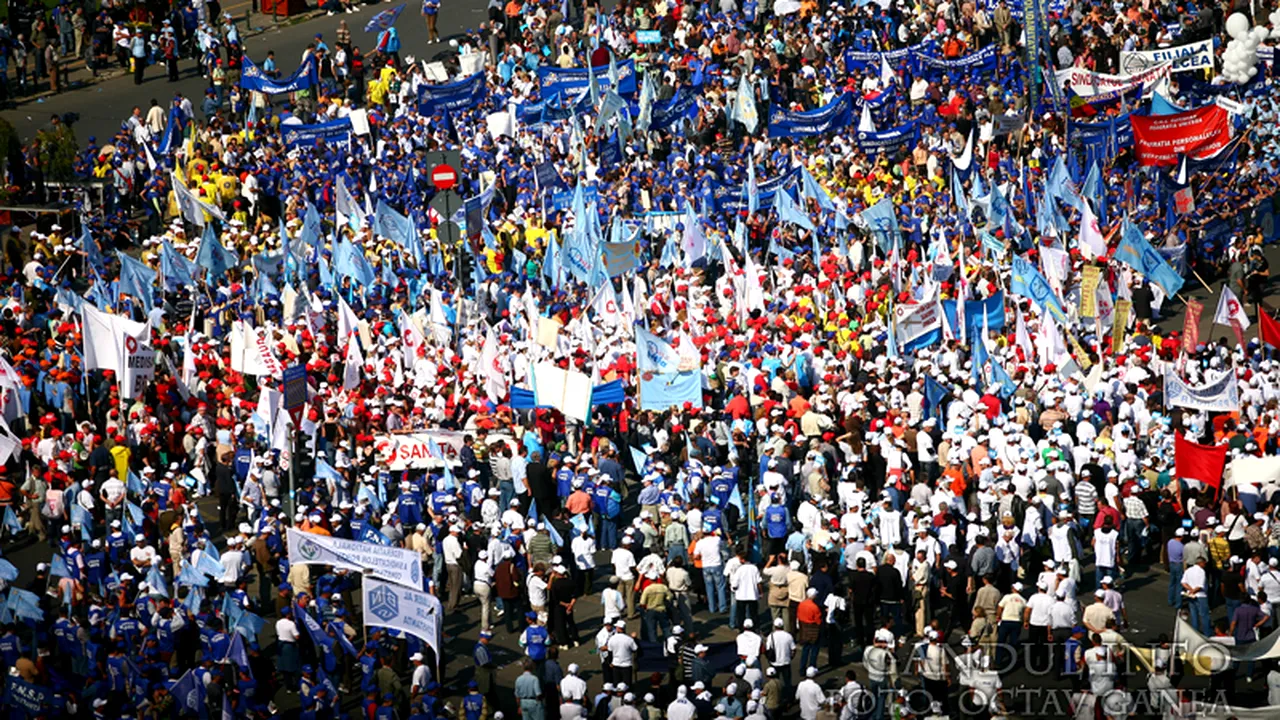 Proteste masive în Capitală și în alte 29 de județe față de transferul contribuțiilor