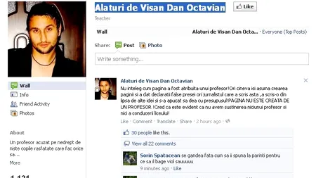 Profesorul de la JEAN MONNET, acuzat că ar fi VIOLAT o elevă, susținut de elevi pe Facebook