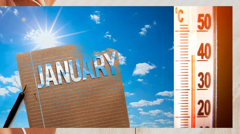 Cea mai caldă zi de ianuarie din istoria României. Temperatura a fost de aproape șase ori mai mare decât cea normală pentru o zi de iarnă. Care sunt explicațiile meteorologilor