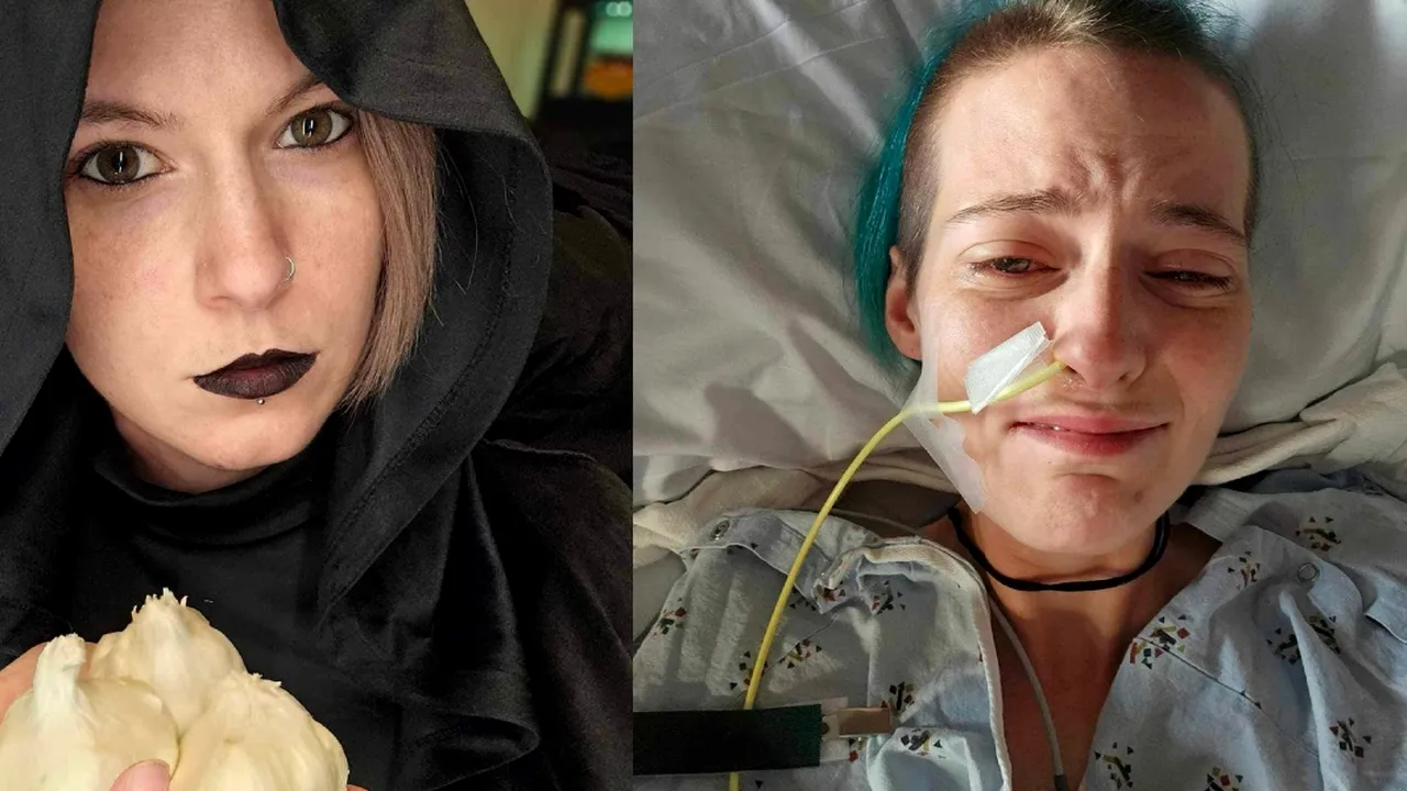 Tânăra care suferă de 