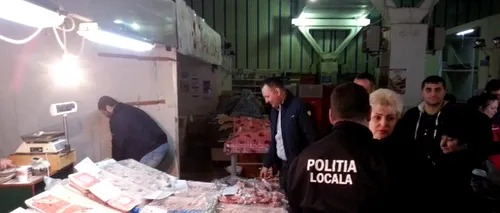 Peste o tonă de carne de pui fără acte, dar și 21 de tone de mere, confiscate de polițiști