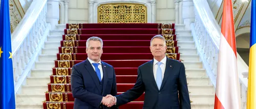 <i class='ep-highlight'>Klaus</i> <i class='ep-highlight'>Iohannis</i> l-a primit la Cotroceni pe liderul austriac Karl Nehammer. Continuăm procesul pentru aderarea completă a României la Schengen