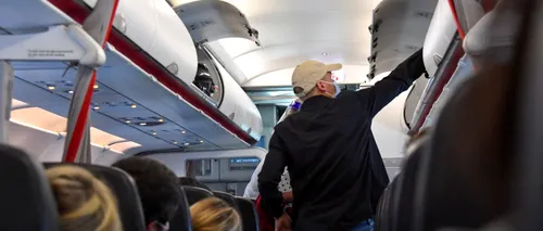 Nu e de glumă! Pasageri amendați cu 1.000 de dolari pentru că au refuzat să poarte mască în avion