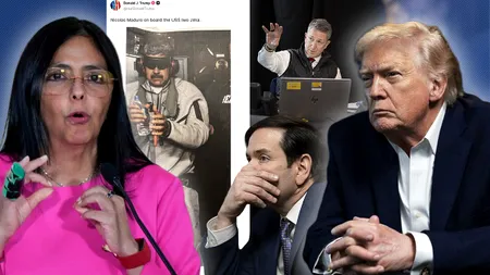 Lovitură de proporții în Venezuela: noul președinte, „aliatul” lui Trump, cere eliberarea lui Maduro, acuză „răpirea” acestuia și respinge controlul SUA asupra țării. Trump tocmai anunțase că America va conduce Venezuela, țara care are cea mai mare rezervă de petrol a lumii