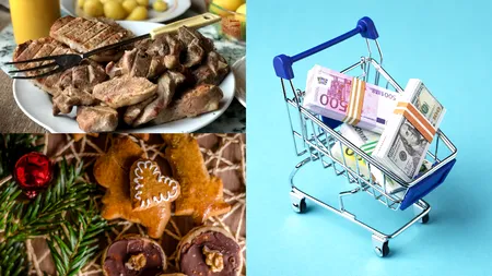 Coșul de cumpărături ar putea fi mai scump, înainte de Crăciun. Cu cât s-ar putea majora prețul dulciurilor și al cărnii de porc