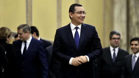 Ponta, zâmbind, după ce i-a făcut proști pe unii jurnaliști: Îmi cer scuze, nu o să mai folosesc...