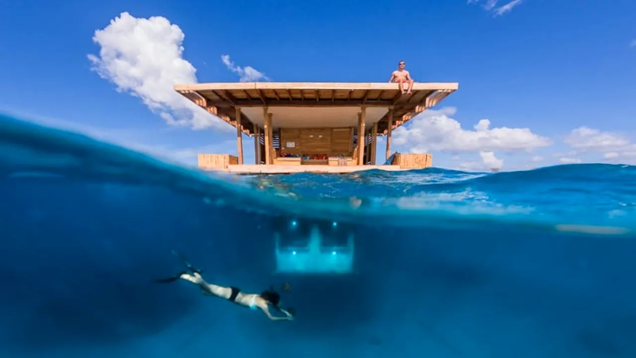 În apropiere de coasta Tanzaniei, s-a deschis un „hotel subacvatic