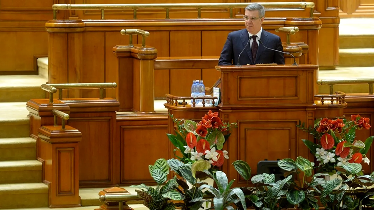 Valeriu Zgonea nu mai vrea să cumpere flori pentru Camera Deputaților 