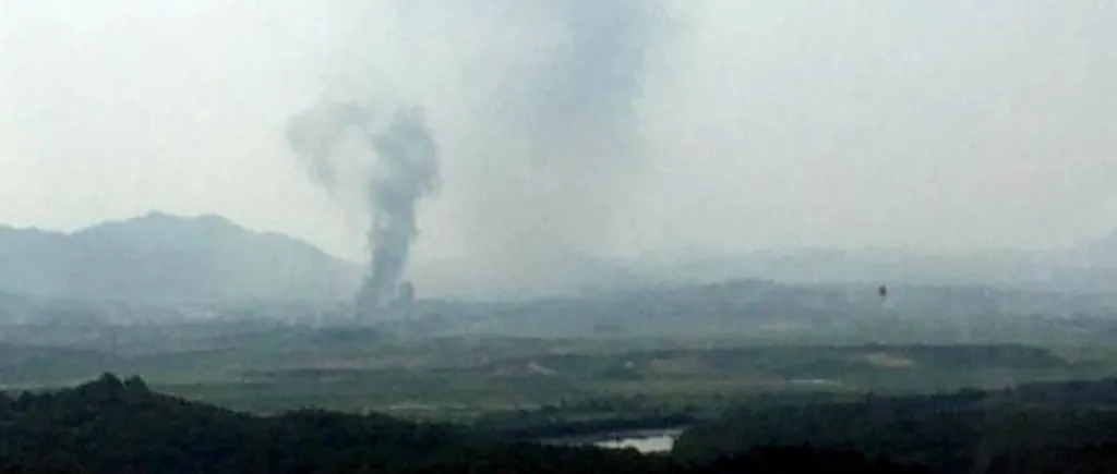 EXPLOZIE. Coreea de Nord a aruncat în aer sediul biroului de legătură cu Coreea de Sud. Sora liderului nord-coreean, Kim Jong Un, a avertizat, sâmbătă, că Coreea de Sud va fi martora unei tragedii