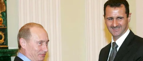 Vladimir Putin i-a transmis un mesaj lui Bashar al-Assad. Ce decizie a luat în legătură cu intervenția în Siria